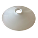 Vintage grand abat jour en opaline blanche