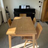 dining room table and its 4 chairs