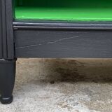 Buffet parisien vitré noir art déco 1930