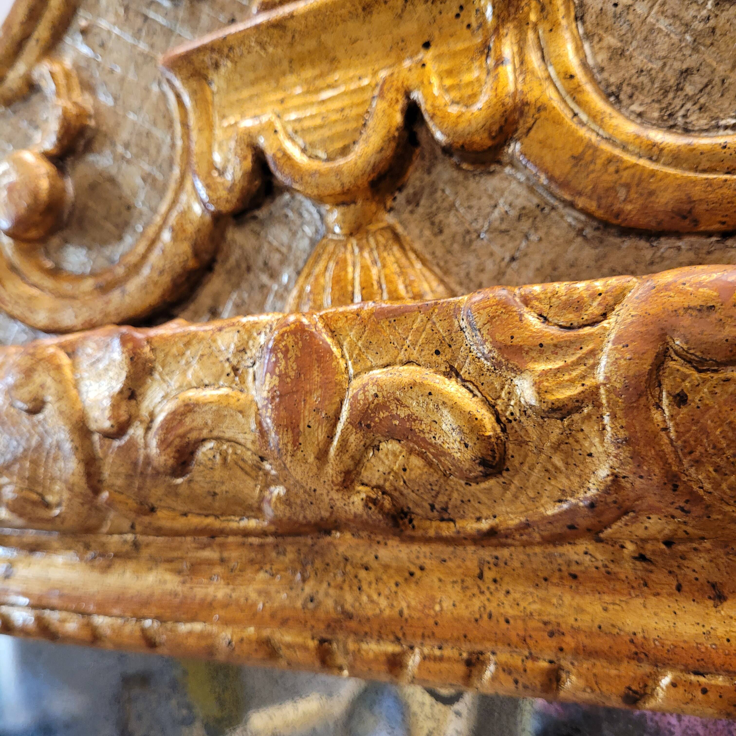 Espejo Estilo Regencia, Madera tallada, pps. s. XIX – France