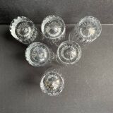 6 Baccarat wine goblets Spear service