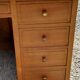 Office of the 50s in blond oak 1 box 5 drawers