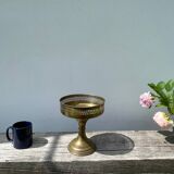 Vintage gilded footed cup