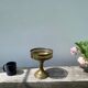 Vintage gilded footed bowl