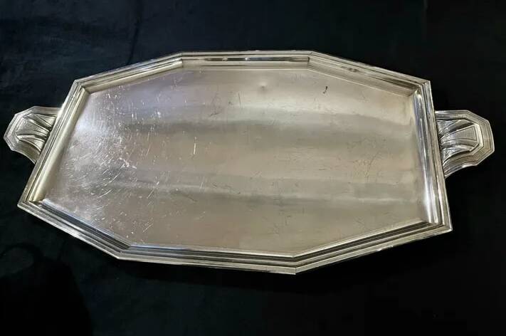 Art Deco silver-plated tea/coffee service