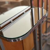 Art deco wall-mounted coat rack