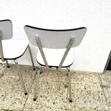 Set of two formica chairs