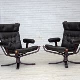 1970s, Norwegian design by Sigurd Ressel, lounge chair model "Falcon".