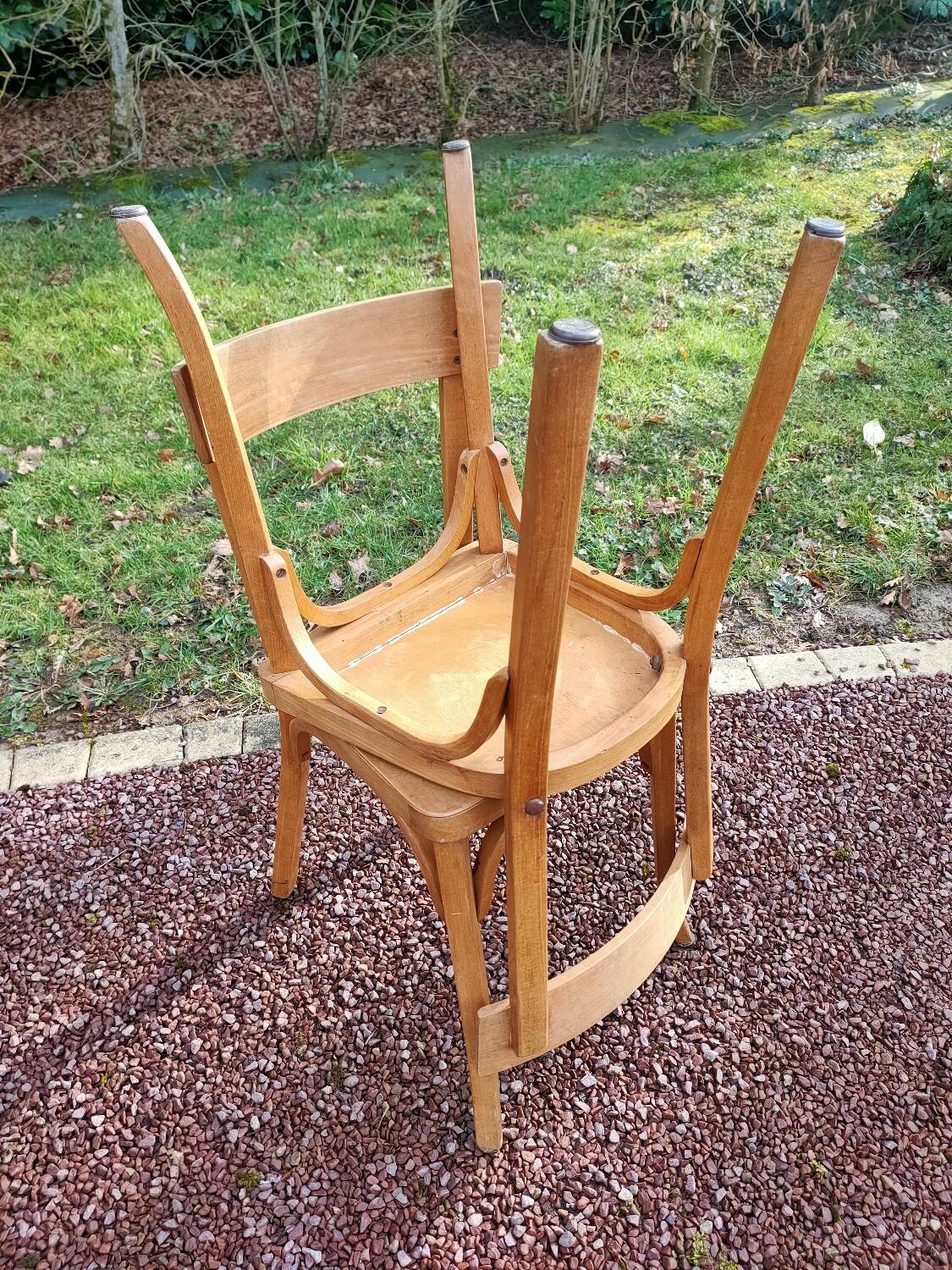 Paire de chaises bistrot Baumann