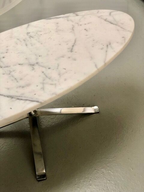 White marble coffee table