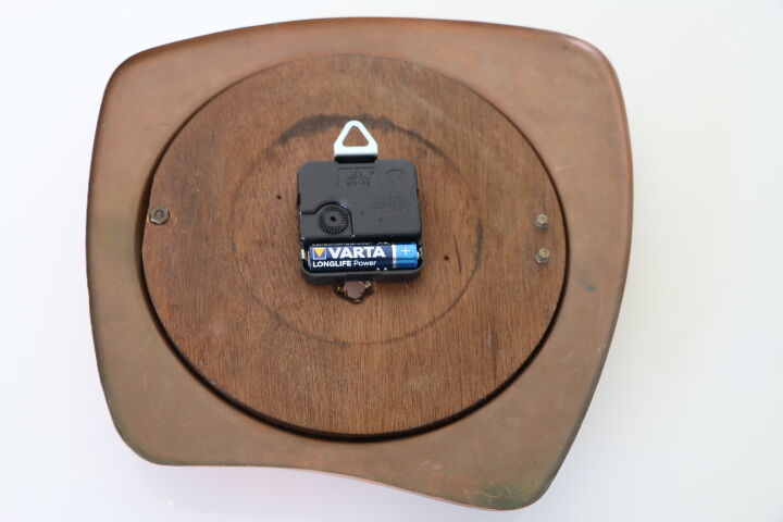 Copper wall clock 1960