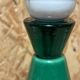 Vintage cracked ceramic Albret lamp bases