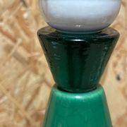 Pieds de lampe d’Albret céramique craquelé vintage
