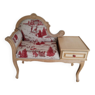 Banquette fauteuil téléphone