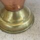 Vintage copper and brass umbrella stand