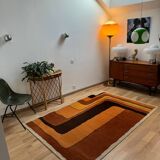 Vintage graphic rug / Amazon
