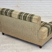 1980s, Danish 2-seater sofa by Nisbo Horsens, furniture wool.