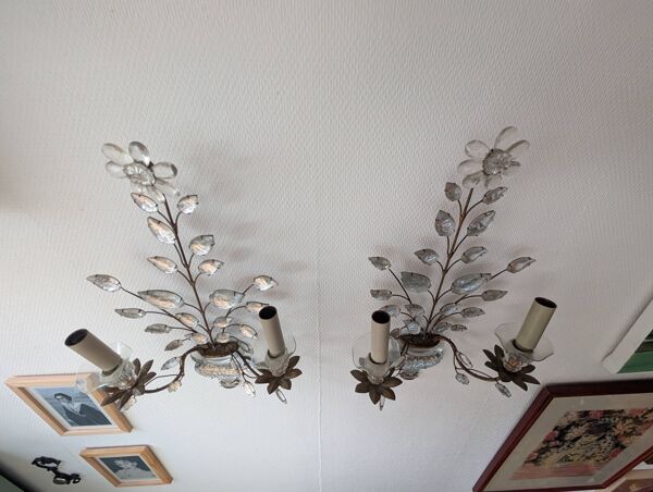 Paire d'appliques - Maison Bagues