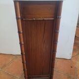 Bamboo wooden bedside table