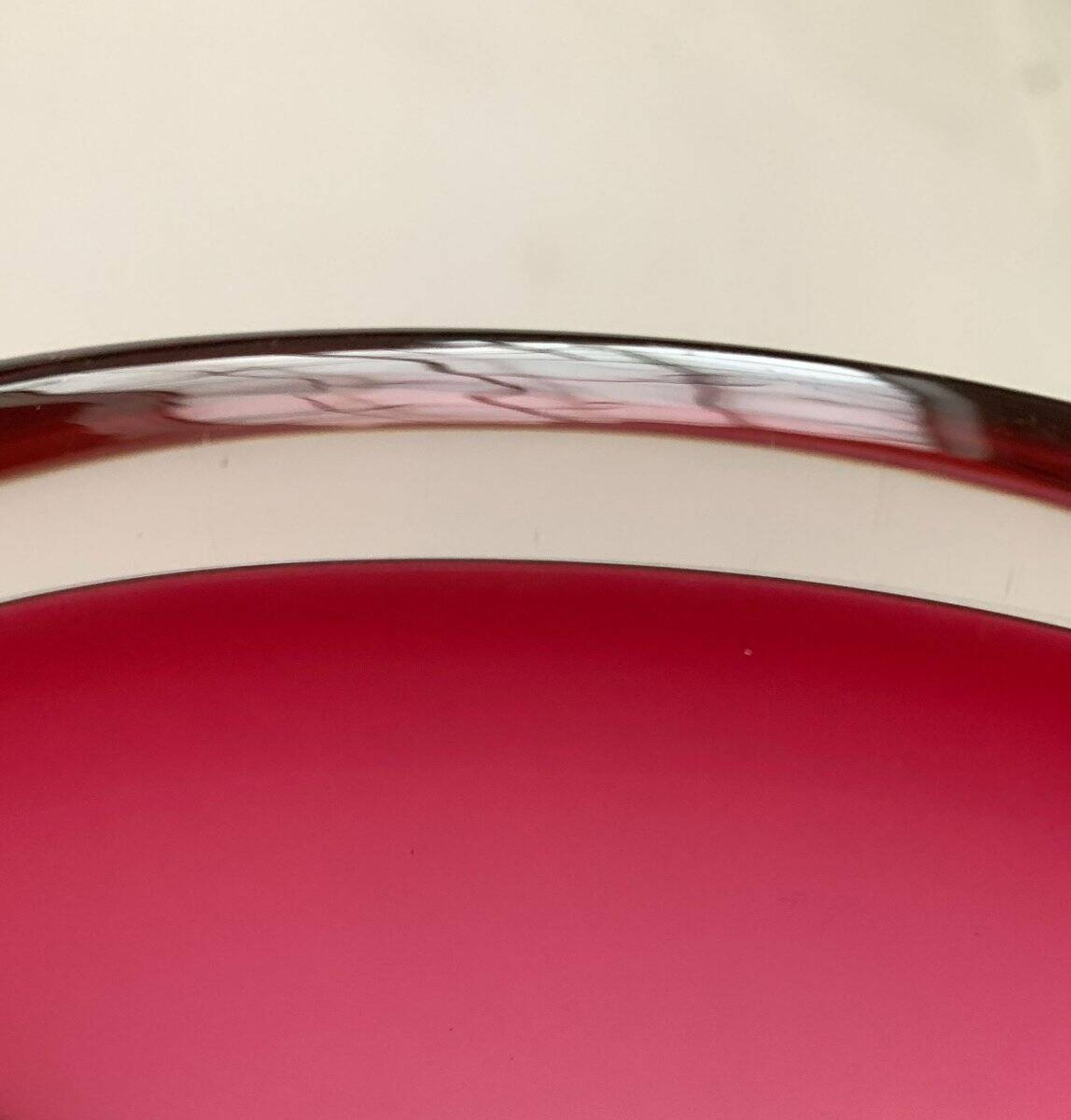 Coupe en verre vintage