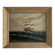 Old marine painting