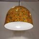 Lampara by Vidrio Millefiori, Peill & Putzler, Mid-century, Naranja, 70's –
