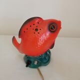 Vintage fish lamp