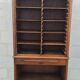 Old oak curtain filing cabinet