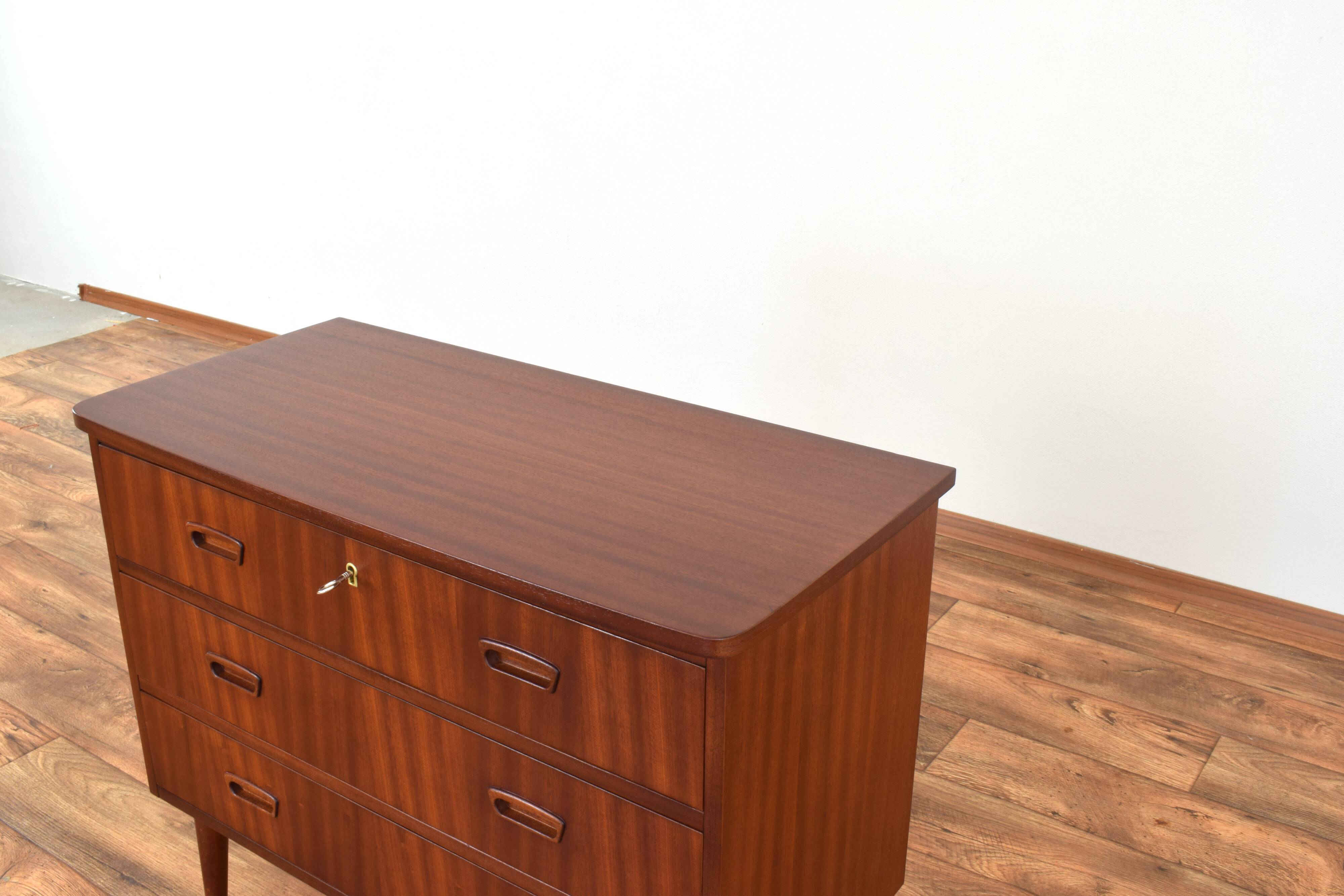 Mid-Century Danish Teak Chest of Drawers, 1960s.