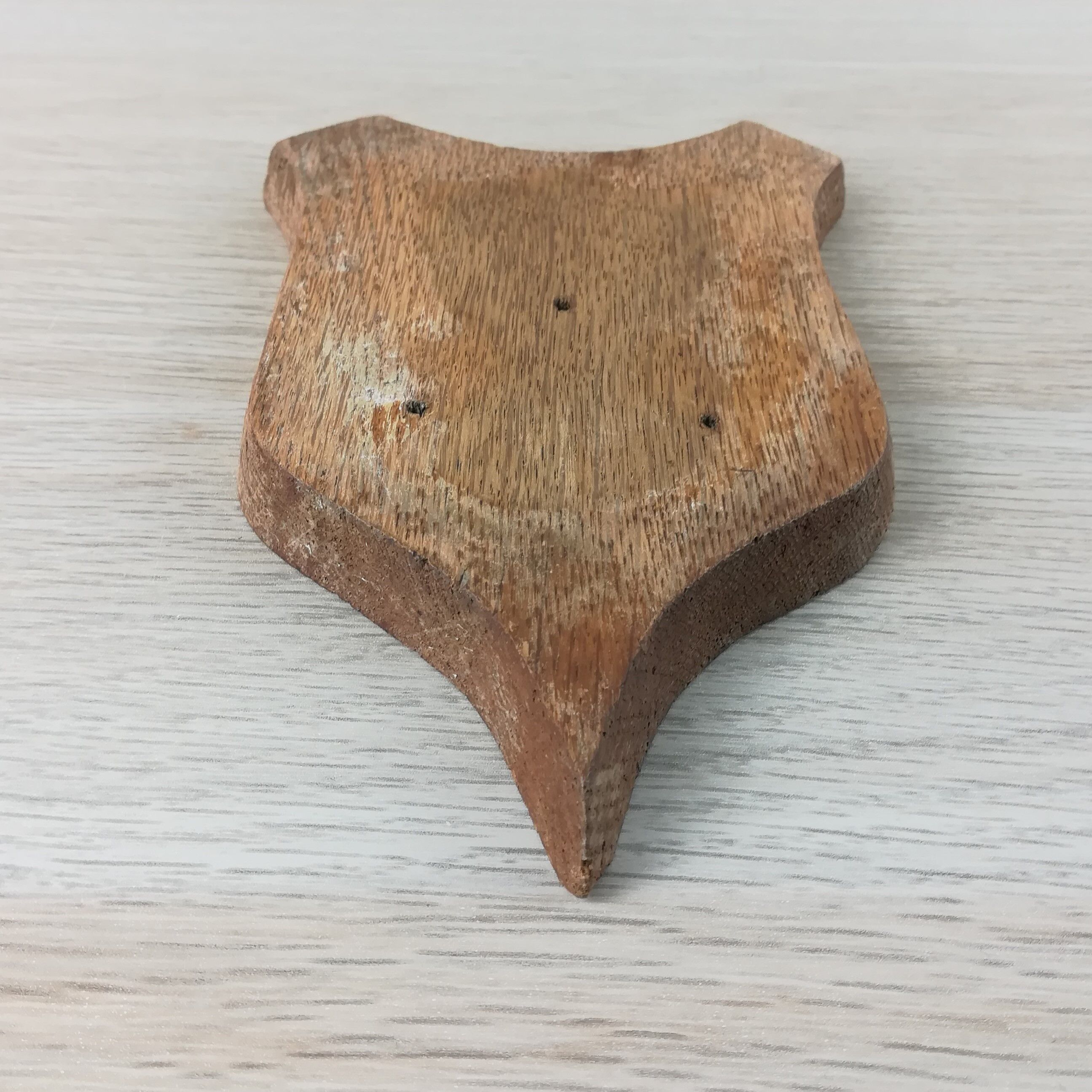 Wooden trophy holder