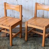 Paire de chaise Ilmari Tapiovaara