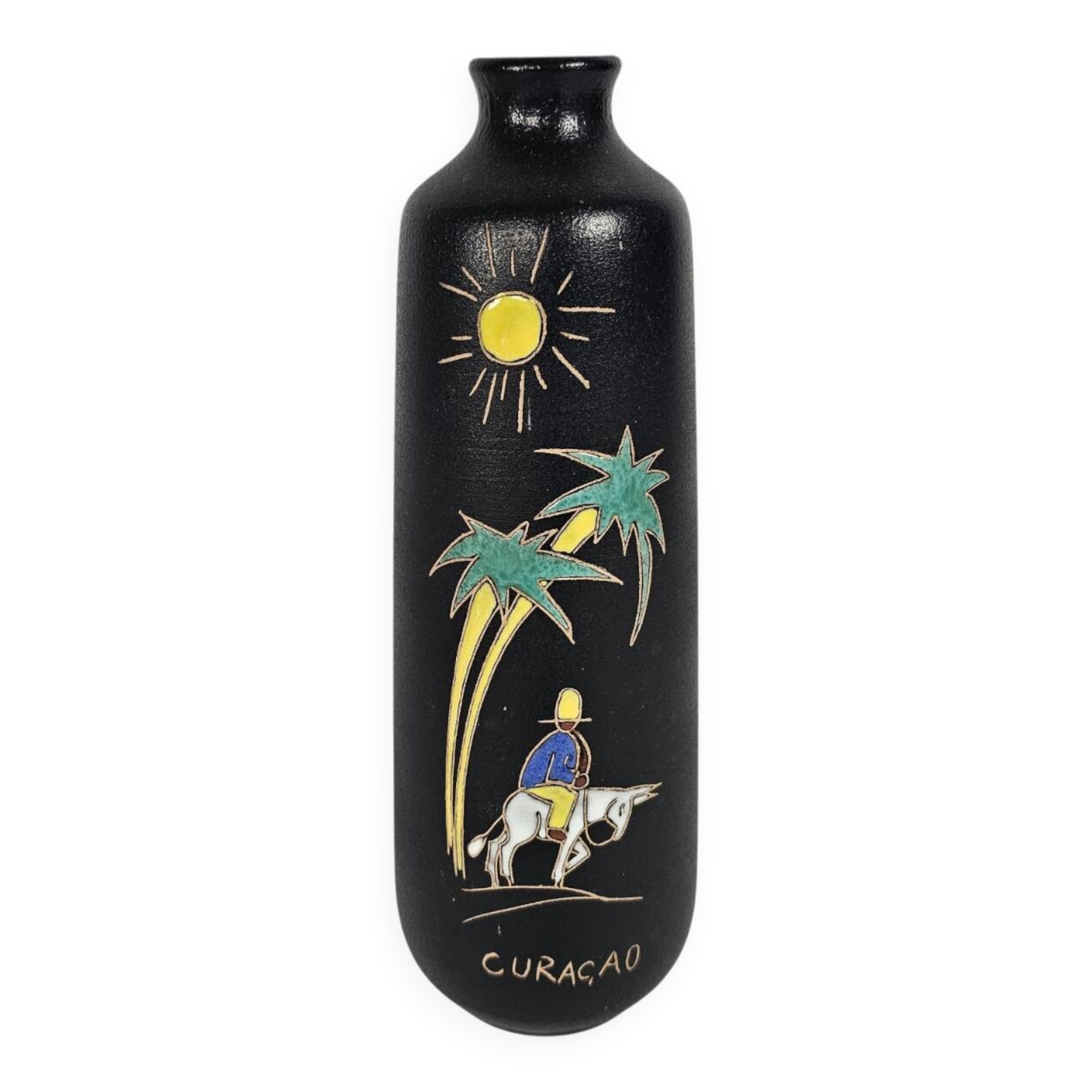 Ruscha Keramik – West Germany – vase – decor name 'Curaçao' – 1960s