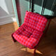 Scandinavian armchair - 1970s brutalist