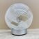 Mid-century design swirl glass table lamp, 1970s Italy