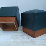 Pair of poufs, 1940