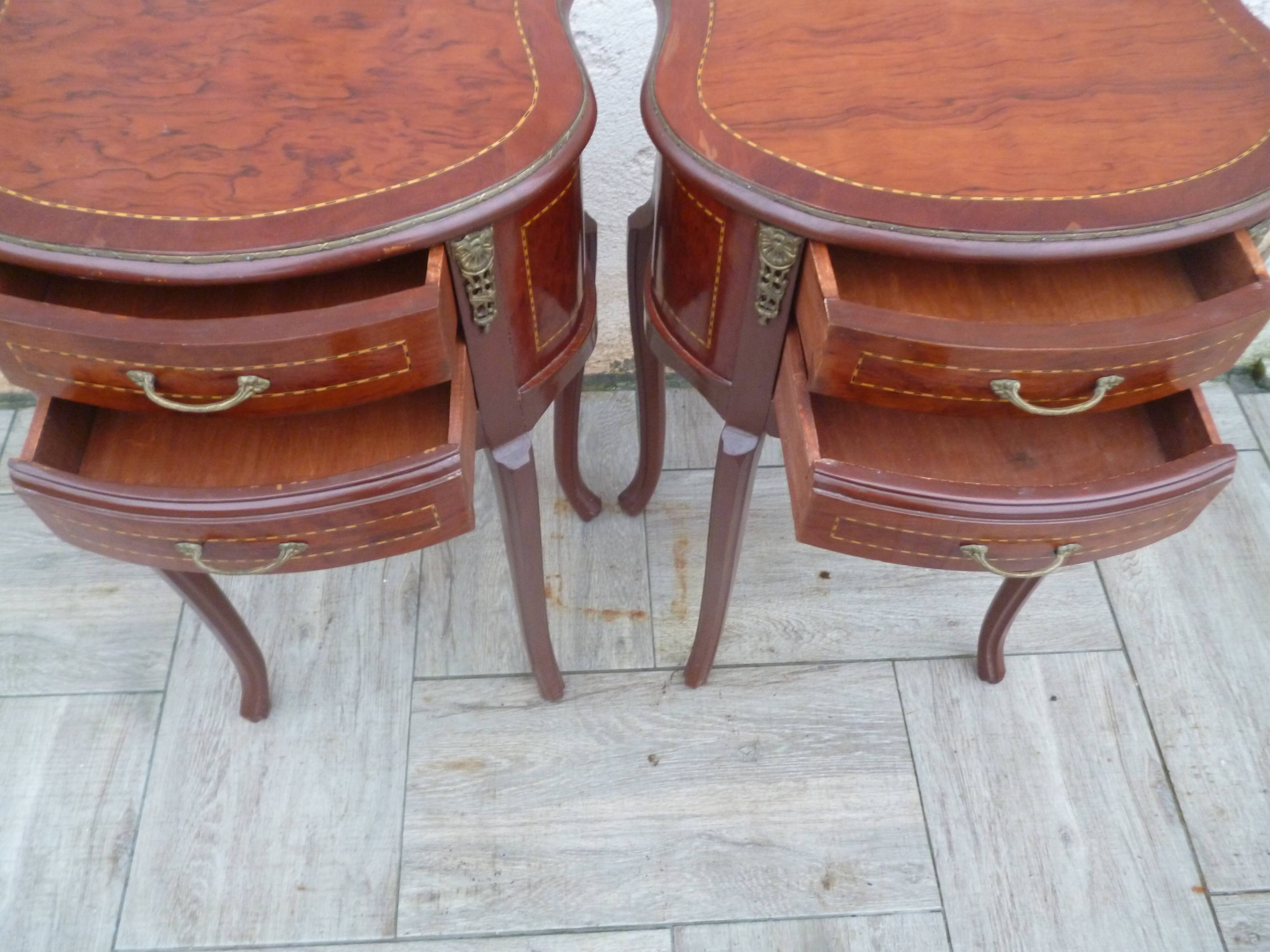 Paire de  chevets style Louis XV