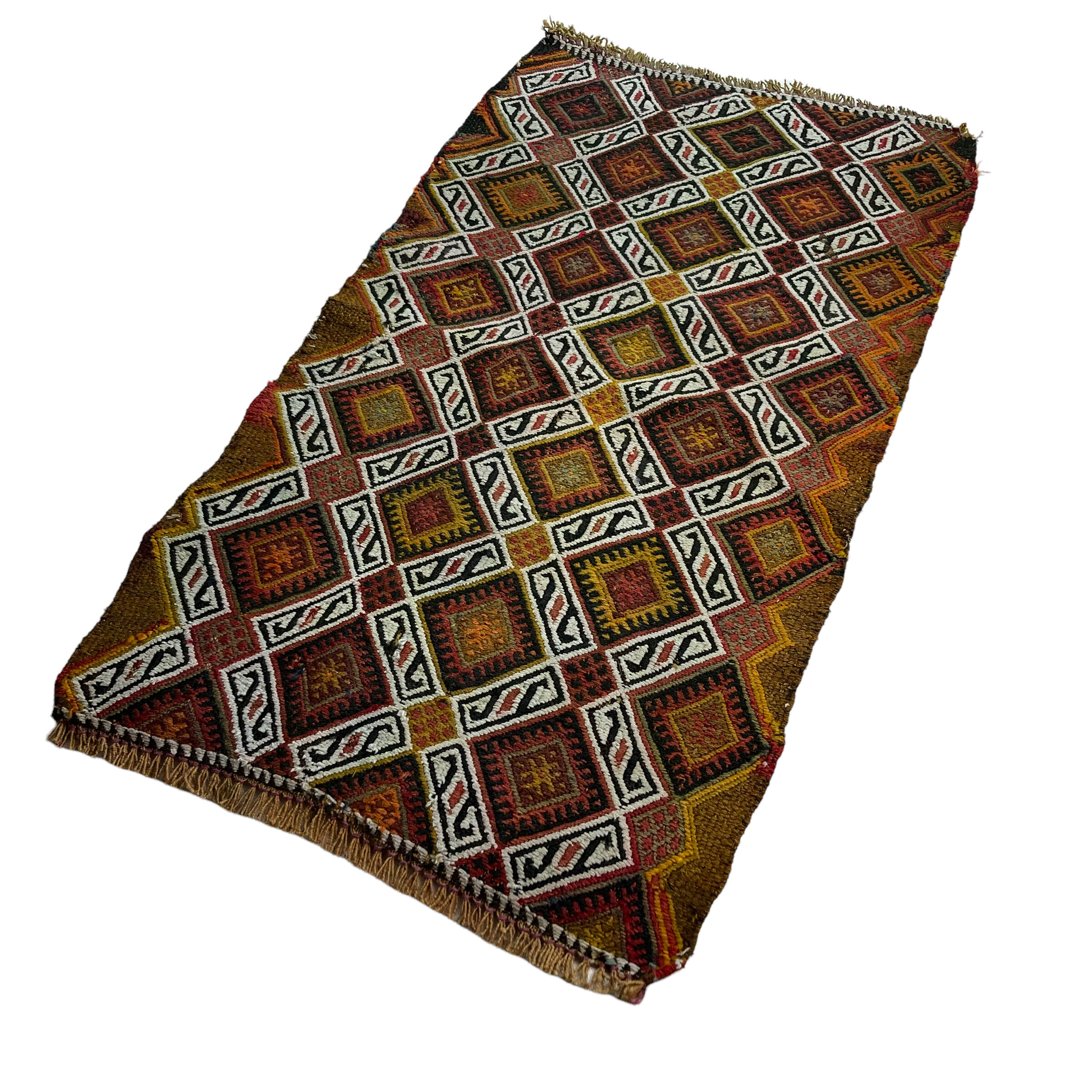 Vintage turkis kilim rug , 90 x 52 cm