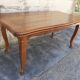Table de ferme Louis XV en merisier 1900 pied de biche - 2m65