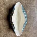 Léon Graves sauce boat in ironstone, "Marie-Louise" service.