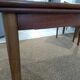 Extendable table in teak Scandinavian SAMCOM 1960