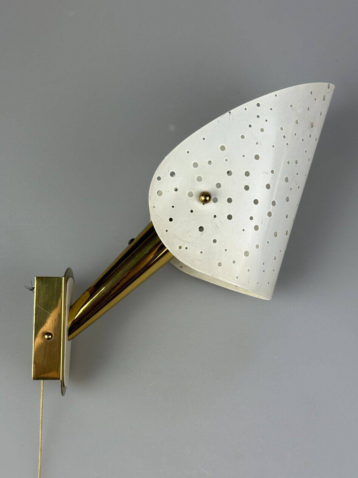 50s 60s wall lamp by Ernest Igl for Hillbrand Brass & Metal Design