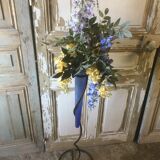Metal floor vase/soliflore