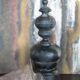 Vintage chenets, pair of chenets, fireplace accessory.