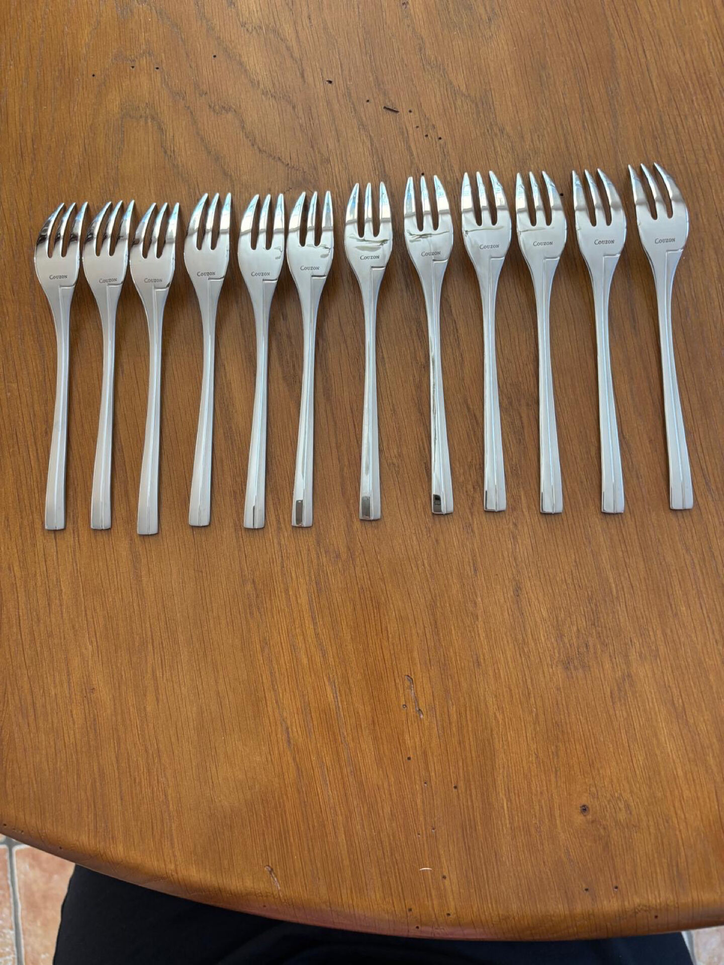 Exceptional Couzon household set Neuvième Art – 123 pieces – stainless steel 18/10