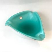 Sommerso opaline ashtray, Murano