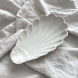 Ravier, shell ramekin in old porcelain