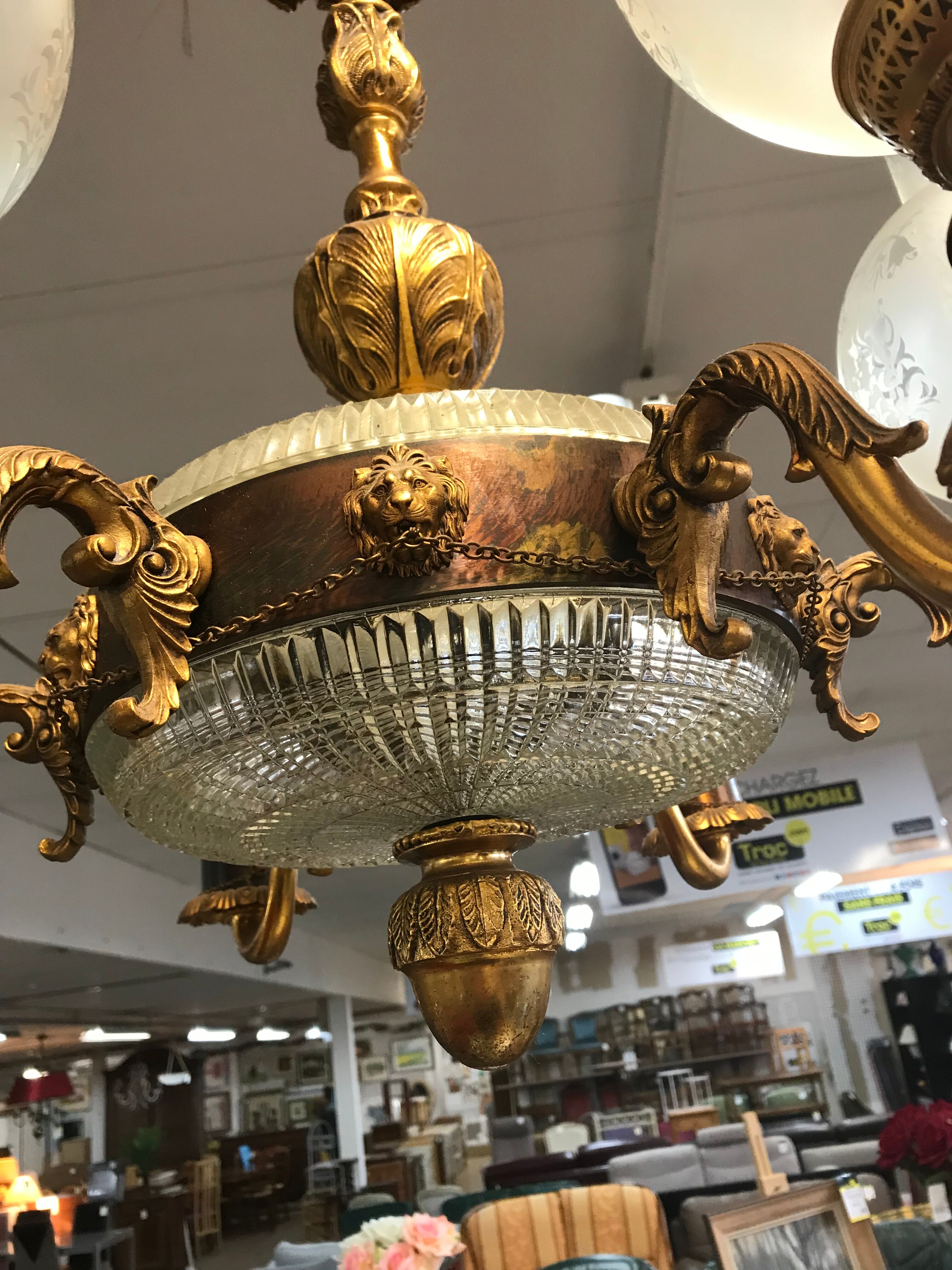 Empire Chandelier with dome