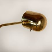 Swedish Brass Floor Lamp, Model G 230 by Bergboms 1960.