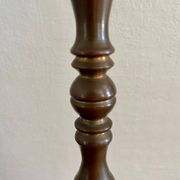 Vintage brass table lamp, circa 1940s - 1950s