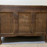 openwork Provençal credenza in walnut of the eighteenth century